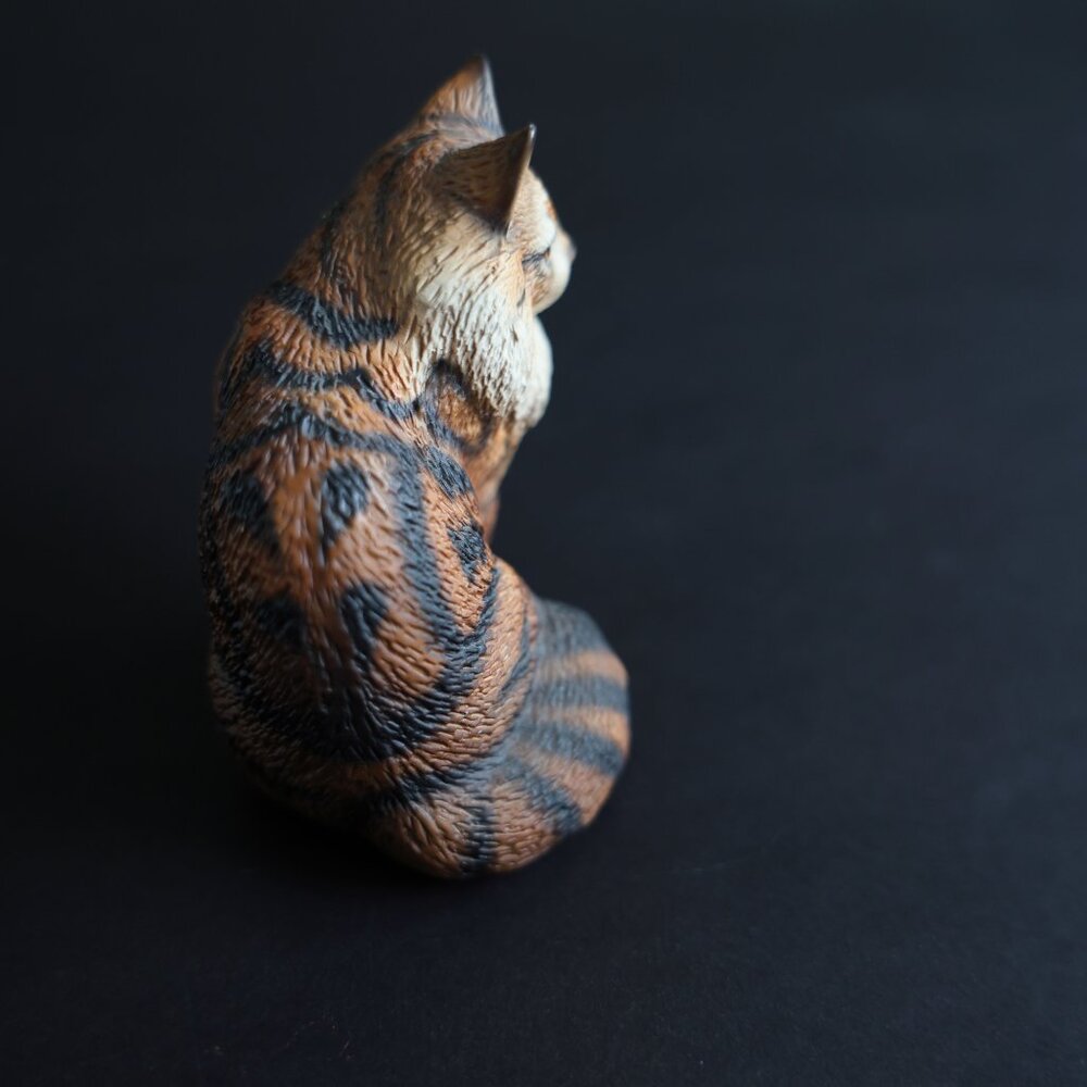 Ceramic Tabby Cat